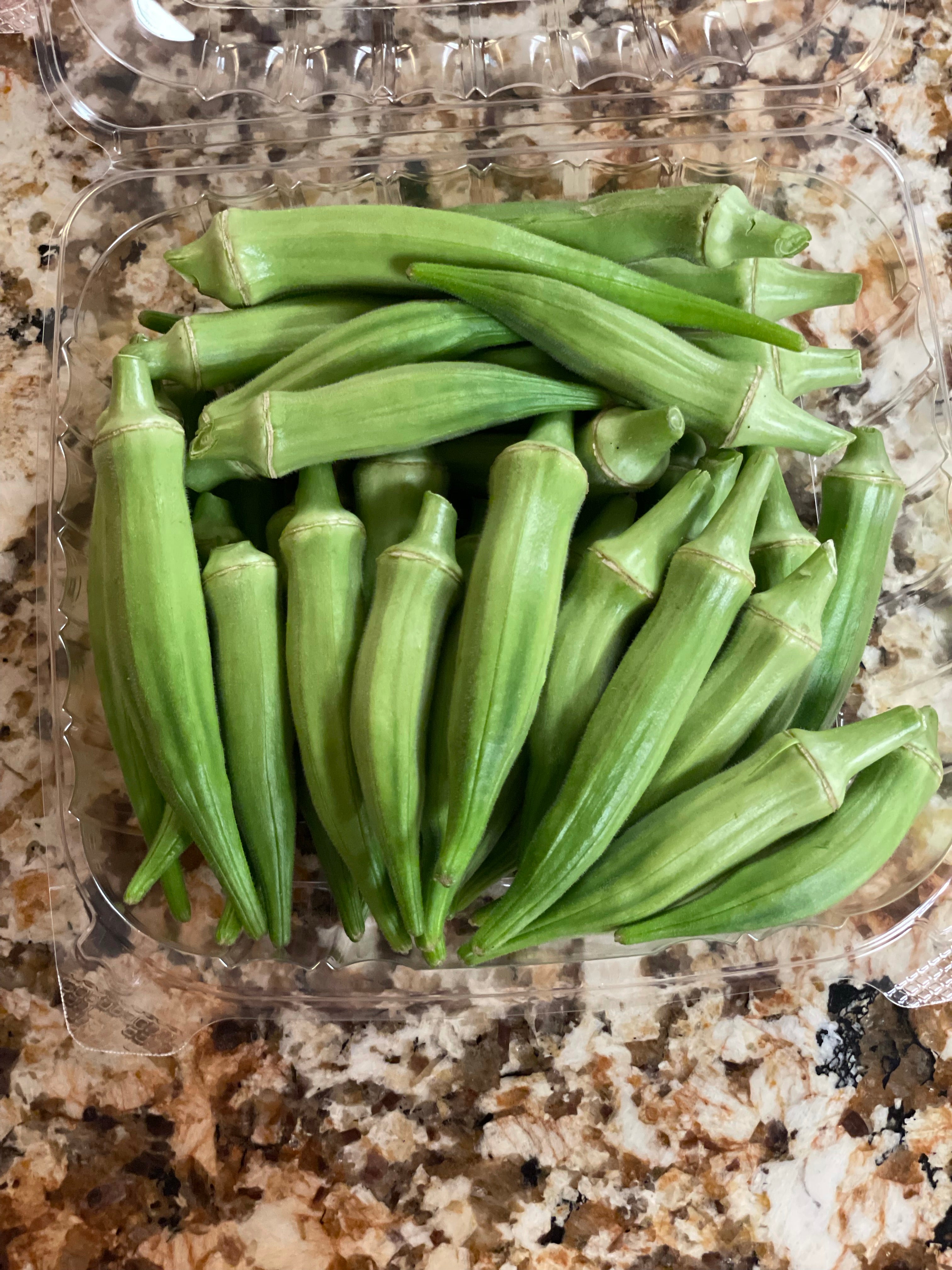 Garden Fresh Okra - La Gorra Azul Ranch